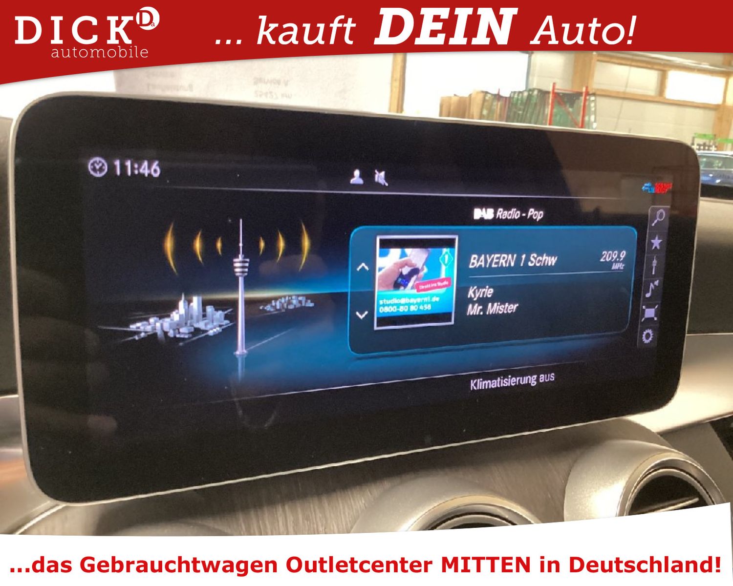 Fahrzeugabbildung Mercedes-Benz C 200d 9G LED+/VIRTU/BURMEST/STANDHZ/8Fa/VOLL++