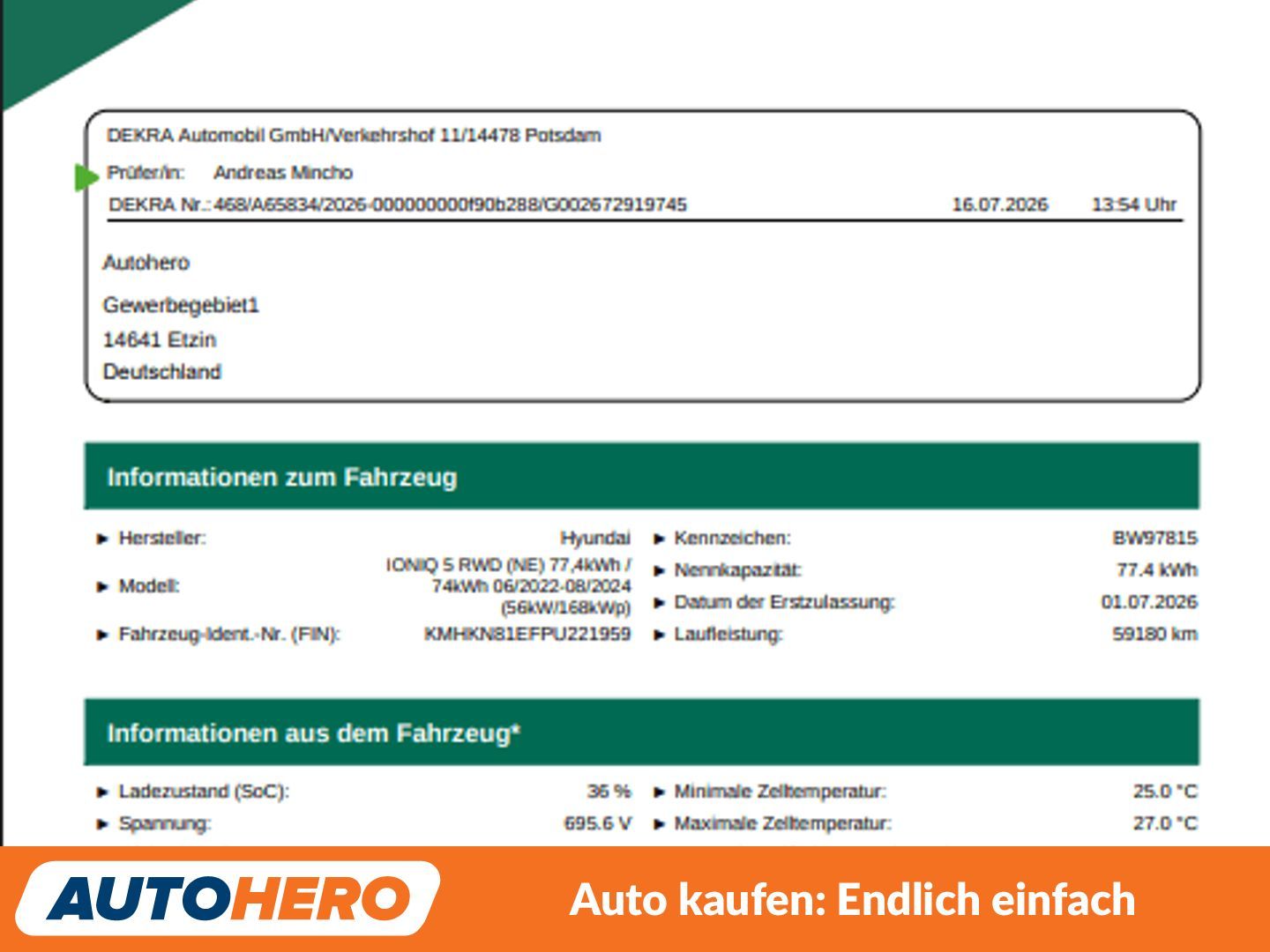 Hyundai IONIQ 5 electric drive 168 kW Techniq Aut.*NAVI* foto 10