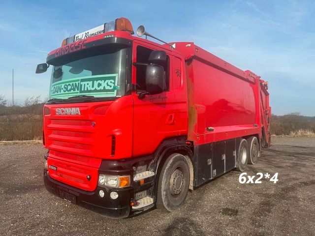 Scania R500 V8 For big garbage container box