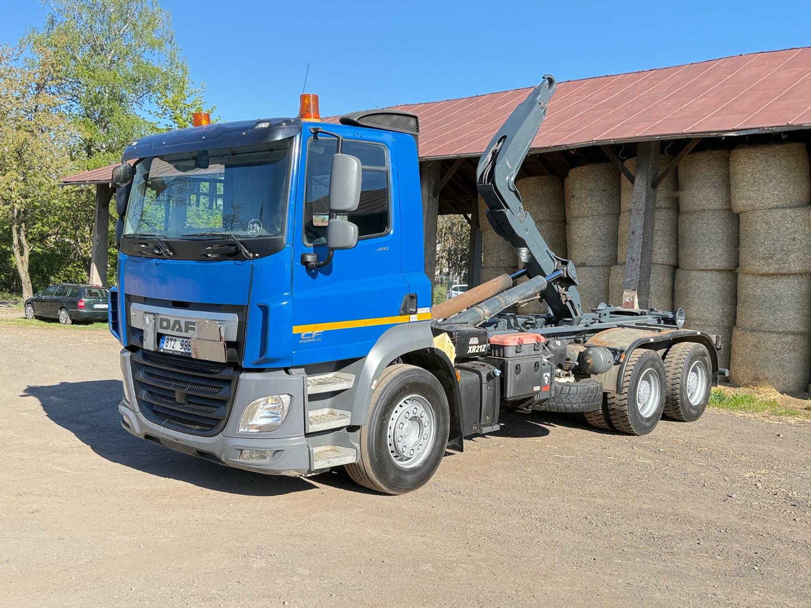 DAF CF 410 6X4 MULTILIFT STEEL SPRING