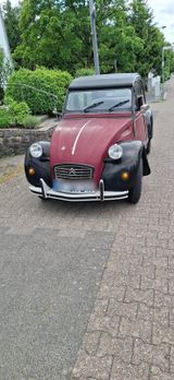 Citroën 2CV Charlston Ente schwarz rot - Citroën 2 CV: Ch