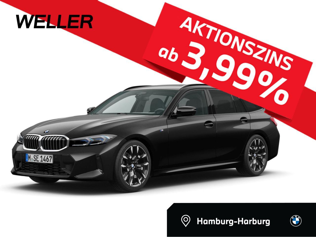 BMW 320iA T M SPORT LivePr,19",St+G,Lea.o.Anz.348,-