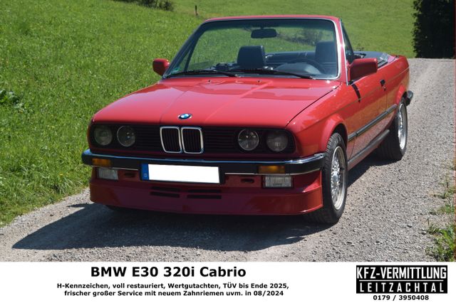 BMW E30 320i Cabrio Alpina~H-Ken~restauriert~TÜV NEU