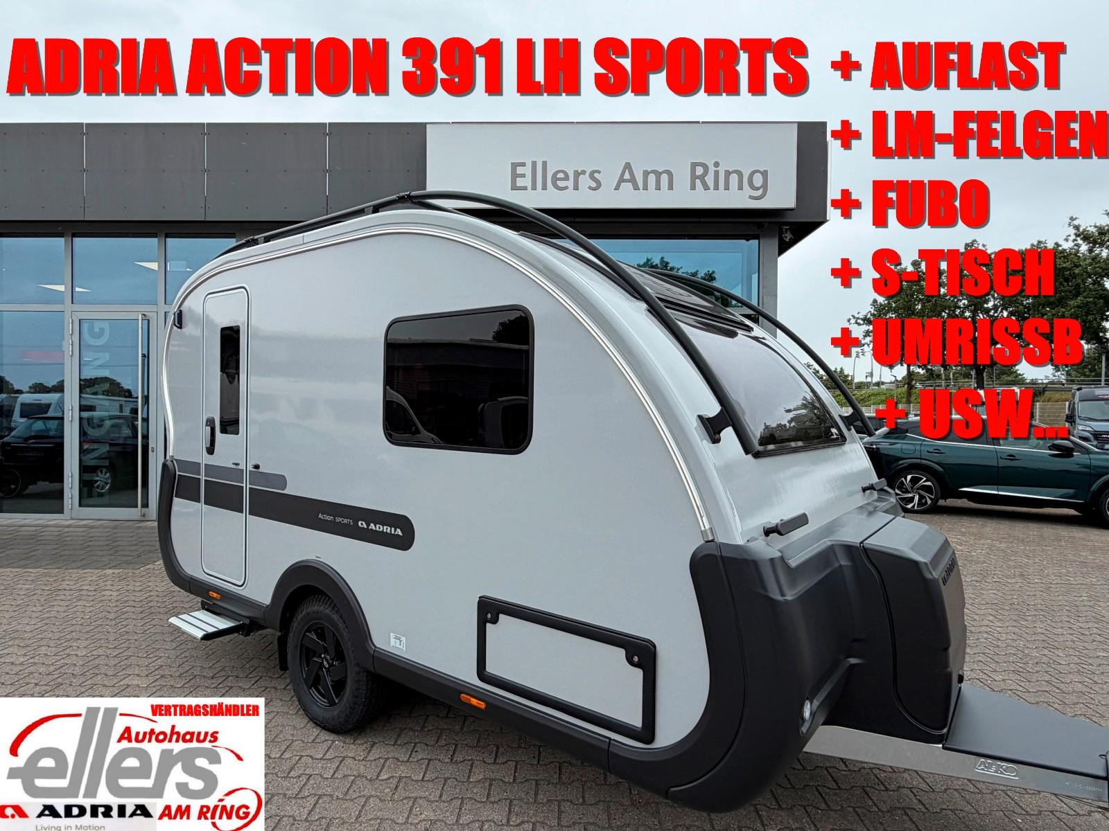 Adria ACTION 391 LH SPORTS FUBO UMRISSB LM AUFLAST