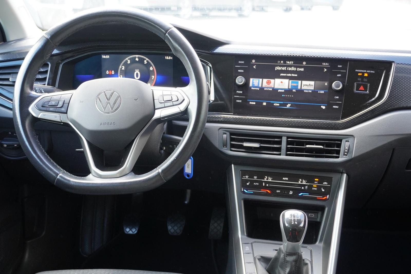 Volkswagen Polo 1.0 Life Klimaaut. LED Totwinkel Kamera DAB, миниатюра 9