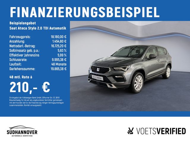SEAT Ateca Style 2.0 TDI Automatik AHK+PDC+LED