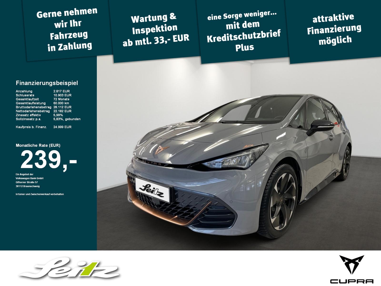 Cupra Born *LED*PDC*BLUETOOTH*