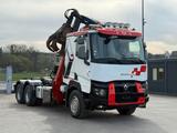 Renault C520 * ABROLLKIPPER 4,80 m * KESLA * 6x4! - Renault LKWs