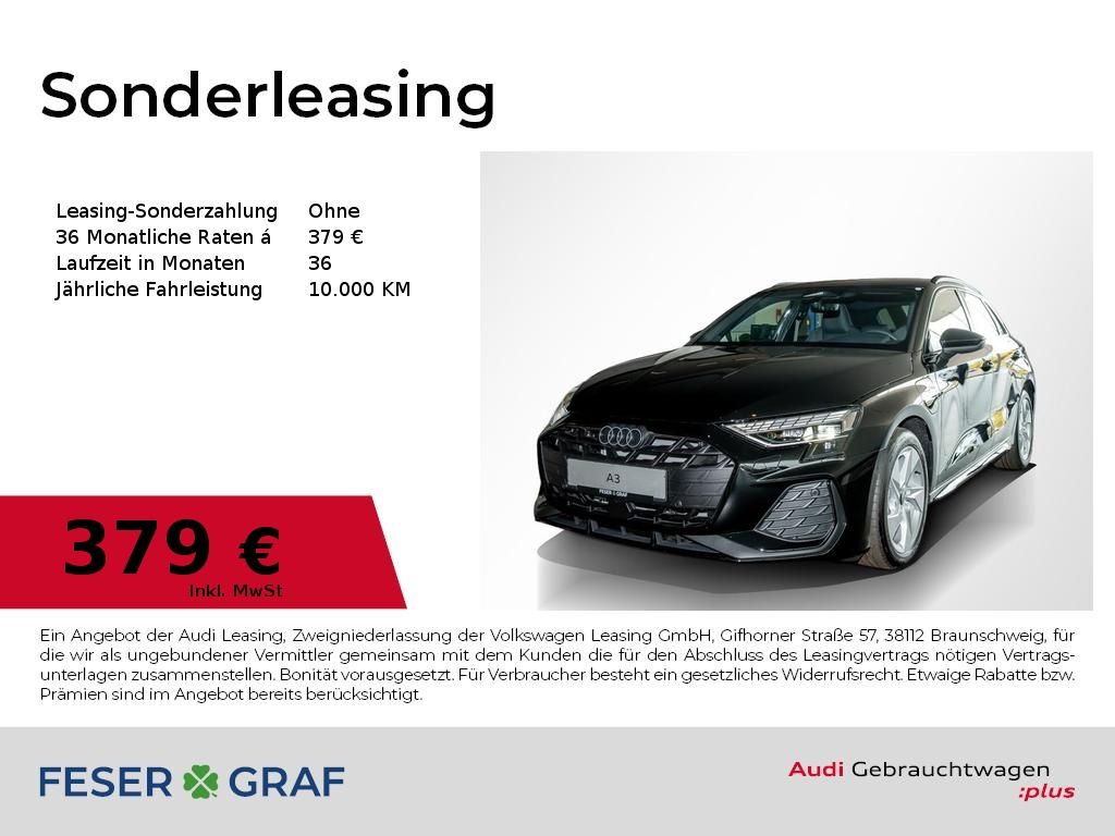 Audi A3 Sportback TFSIe S tronic 2x S line/ACC/AHK