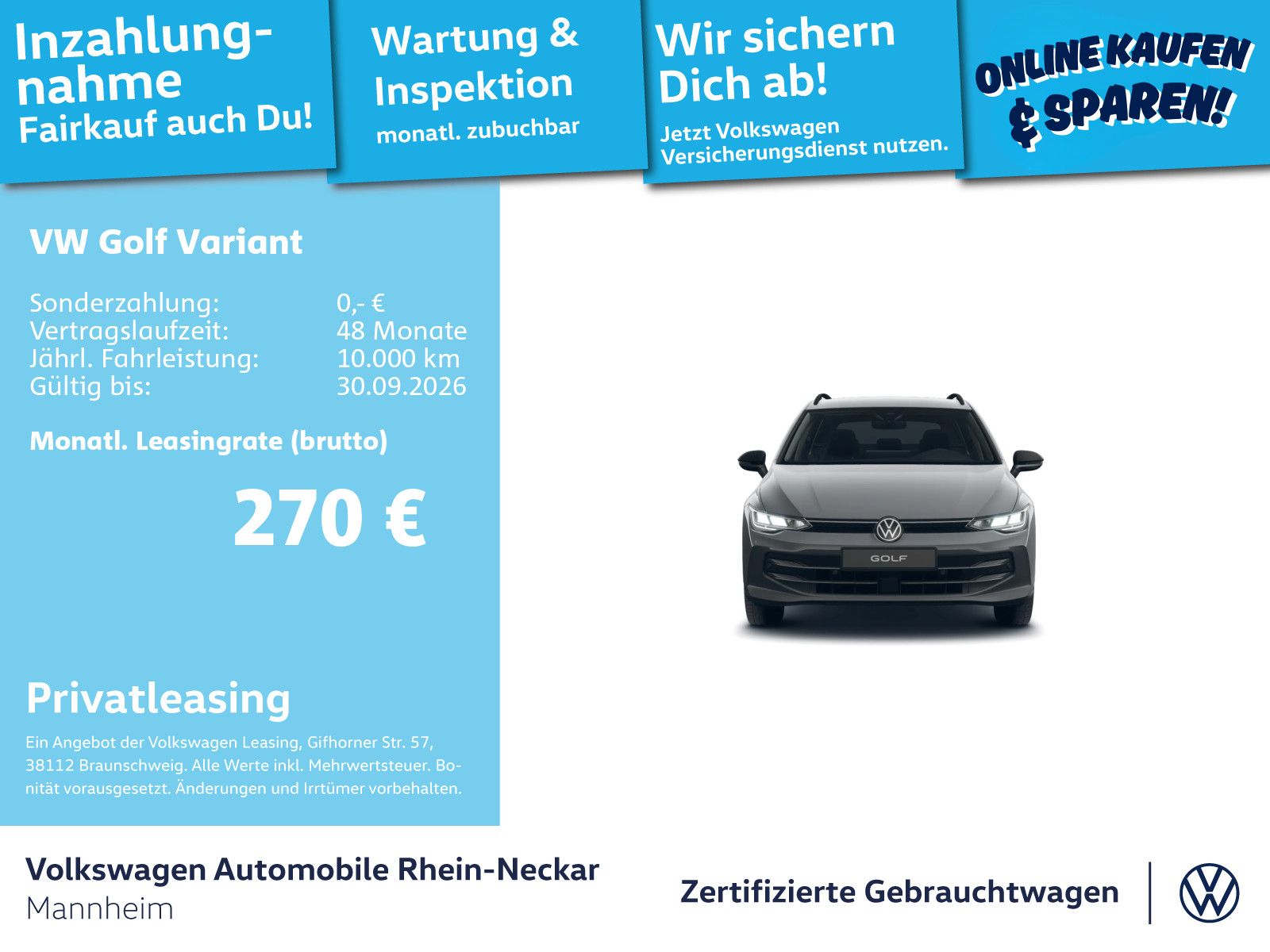 Volkswagen Golf Variant VIII 1.5 TSI GOAL Navi Standheizung foto 2