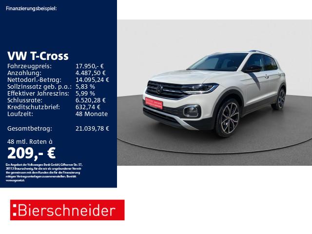 Volkswagen T-Cross 1.0 TSI Style AHK LED NAVI ACC