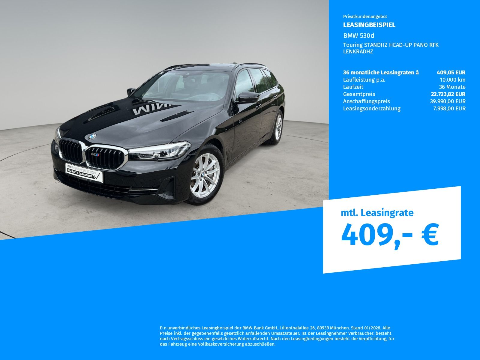 BMW 530d Touring STANDHZ HEAD-UP PANO RFK LENKRADHZ foto 2