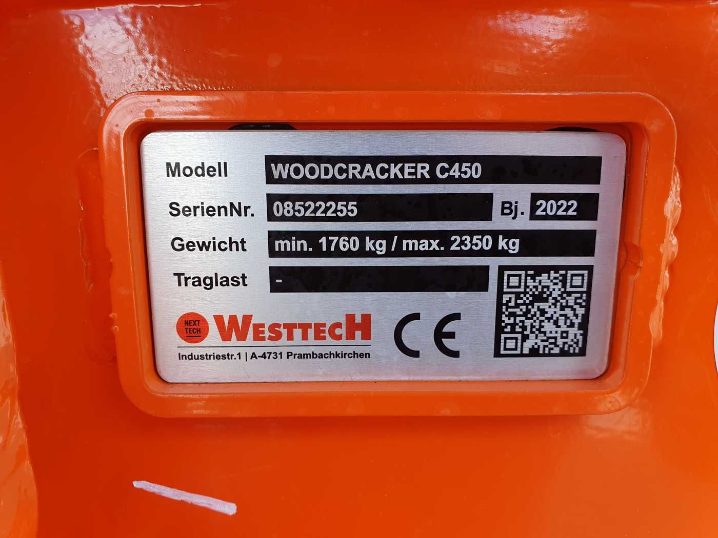 Fahrzeugabbildung Andere Westtech Woodcracker C450 Sammler Tiltator DEMO