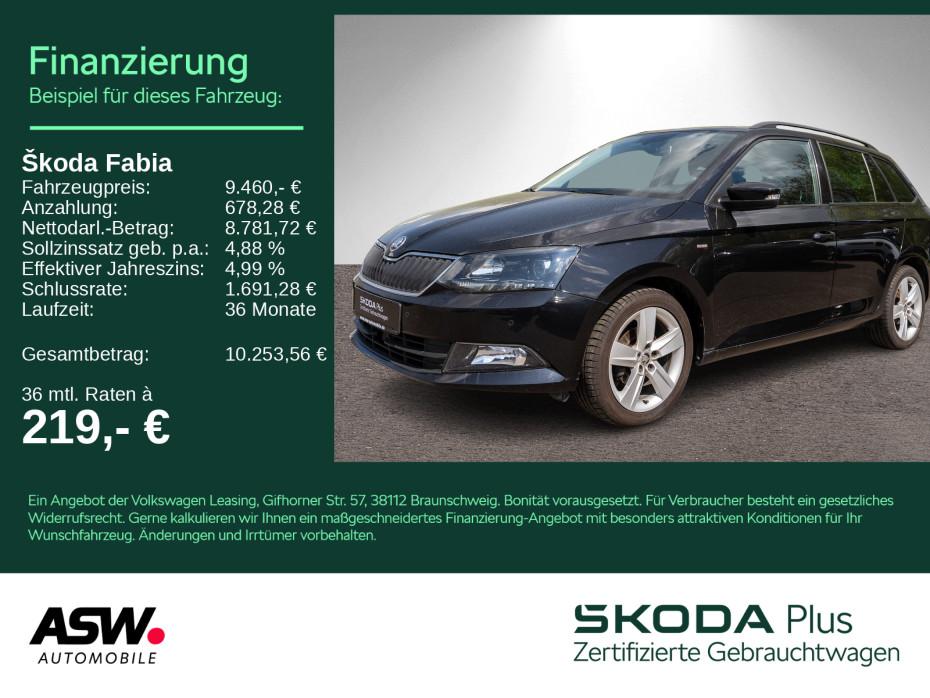 Skoda Fabia Combi Ambition Green tec 1.0 TSI SHZ NAVI