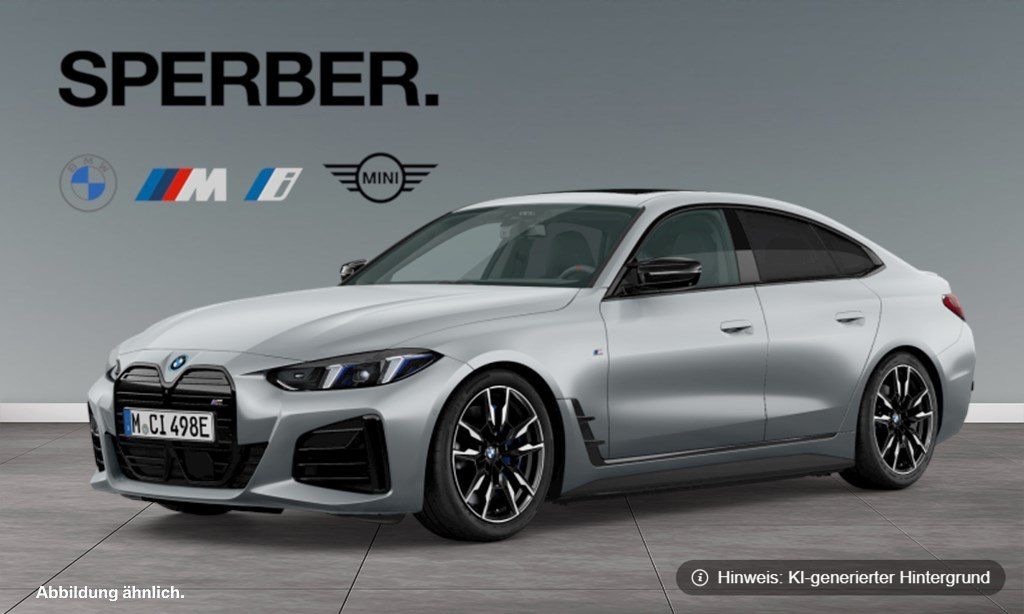 BMW i4 M50 M Technik AHK 19 Zoll Memory Frozen foto 1