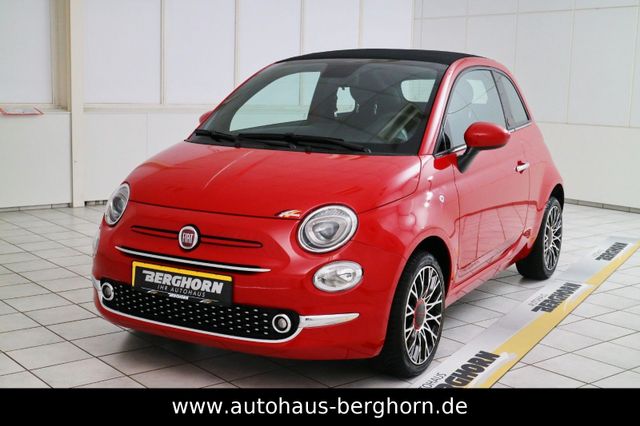 Fiat 500 C Cabrio 1.0 Mild Hybrid "Red" NAVI|PDC