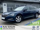 Skoda Superb Combi 2.0 TDI Ambition PANORAMA+AHK+SMART - Skoda Superb: Blau, Sitzheizung