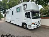 Mercedes-Benz Atego 1023 4 Pferde + Kiste Wohnung - Tier-/Pferdetransport 4 pferde