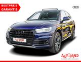 Audi Q5 45 3.0 TDI quattro design Panorama Leder Navi - Audi Q5: Blau, Schiebedach