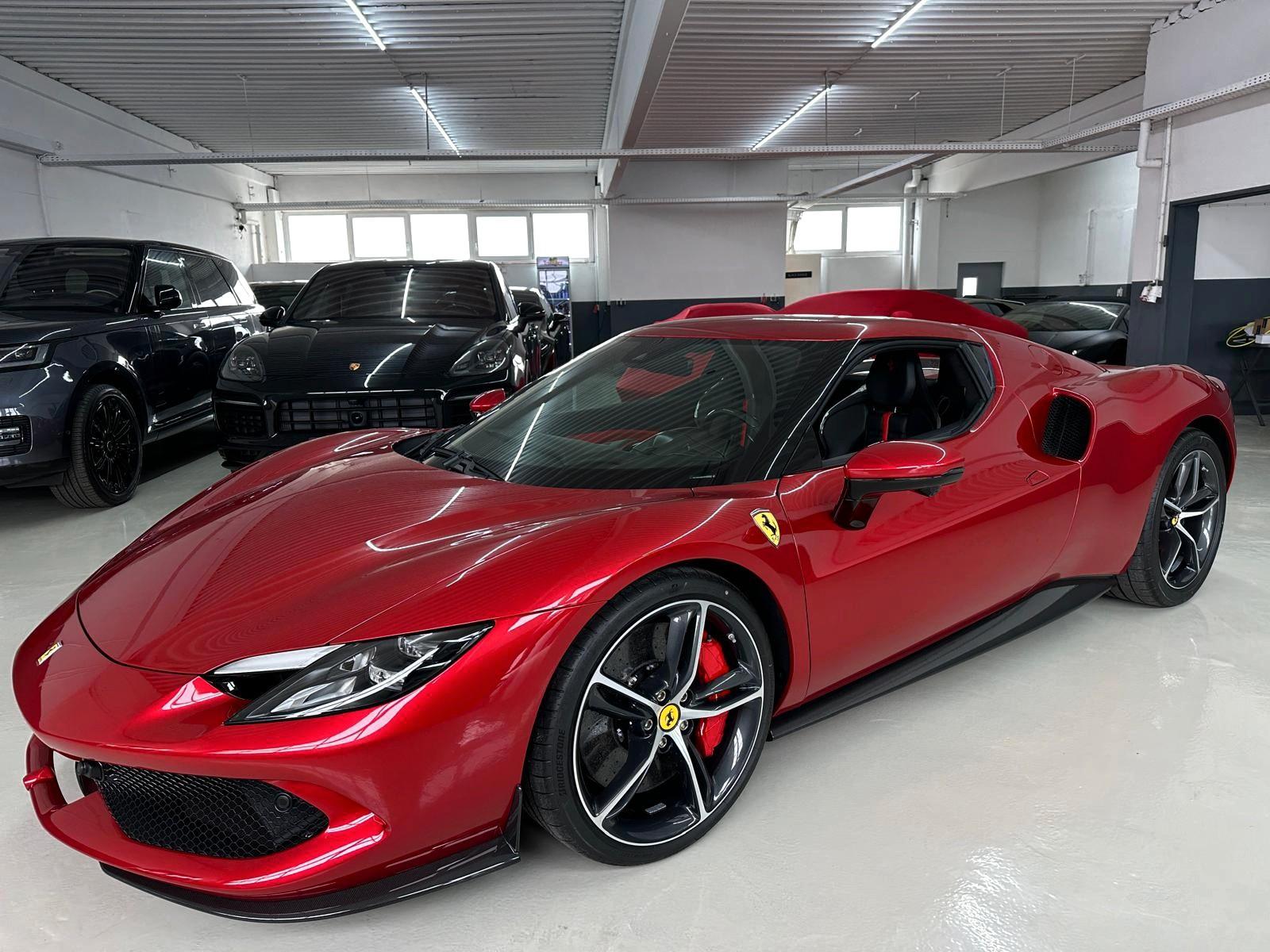 Ferrari 296 GTB/ 77 km/Rosso Imola/Full Carbon/Lift/ADAS