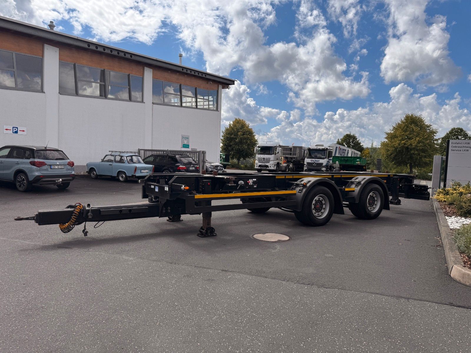 Fahrzeugabbildung Kögel ZW 18 Lafette SAF Achsen 15.910kg Nutzlast