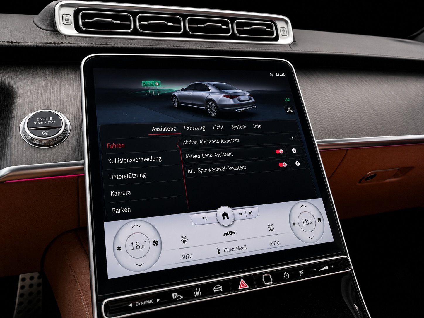 Mercedes-Benz S 350 4M-LANG-AMG-NIGHT-BURM-PANO-HUD-STDHZ-360° foto 23