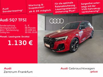 Audi Leasingangebot: Audi SQ7 TFSI Quattro tiptronic 7Sitzer AHK PANO B&O