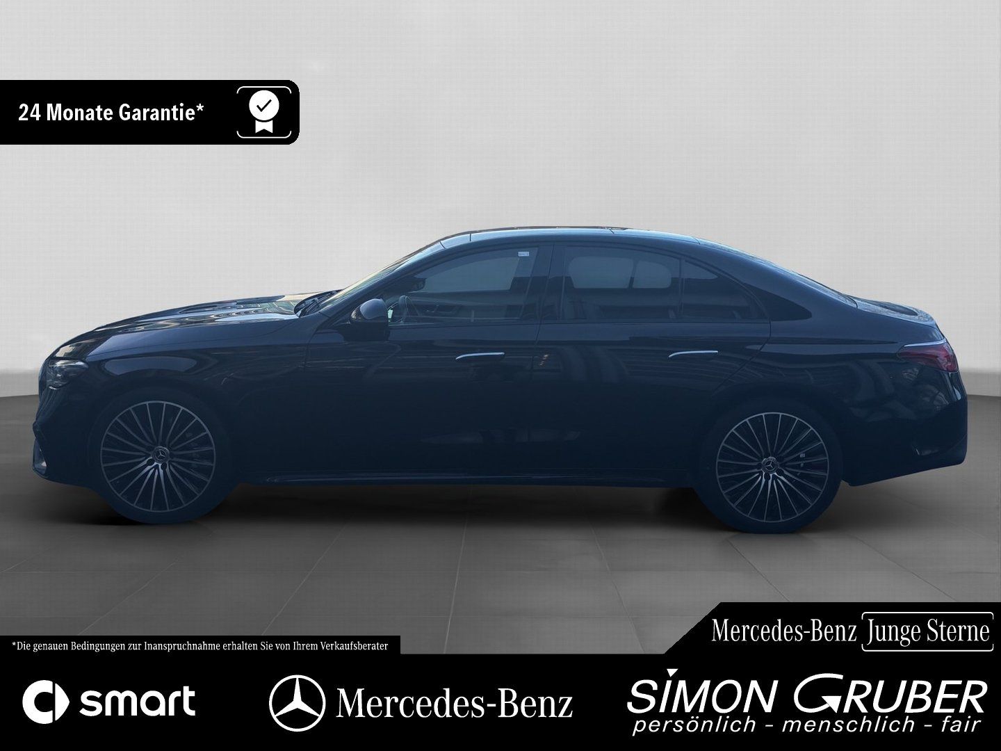 Fahrzeugabbildung Mercedes-Benz E 220 d AMG Superscreen Pano Burm Night 360° 20"