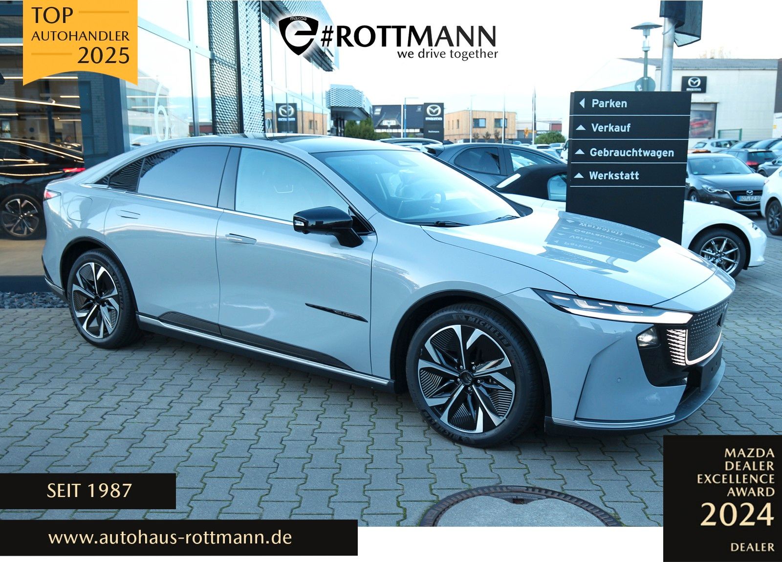 Mazda 6e EV 258ps Aut. Takumi Sony/Panoram/360°/LederS