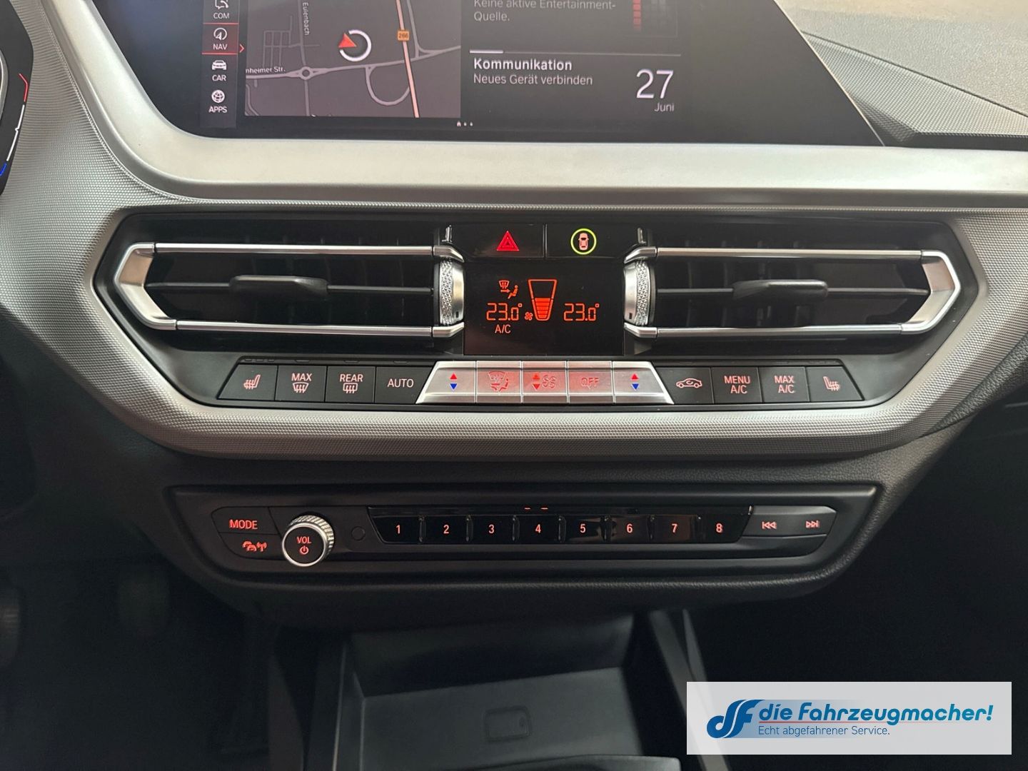 Fahrzeugabbildung BMW 118 Navi Digi Cockpit Mehrzonenklima Fahrerprofi