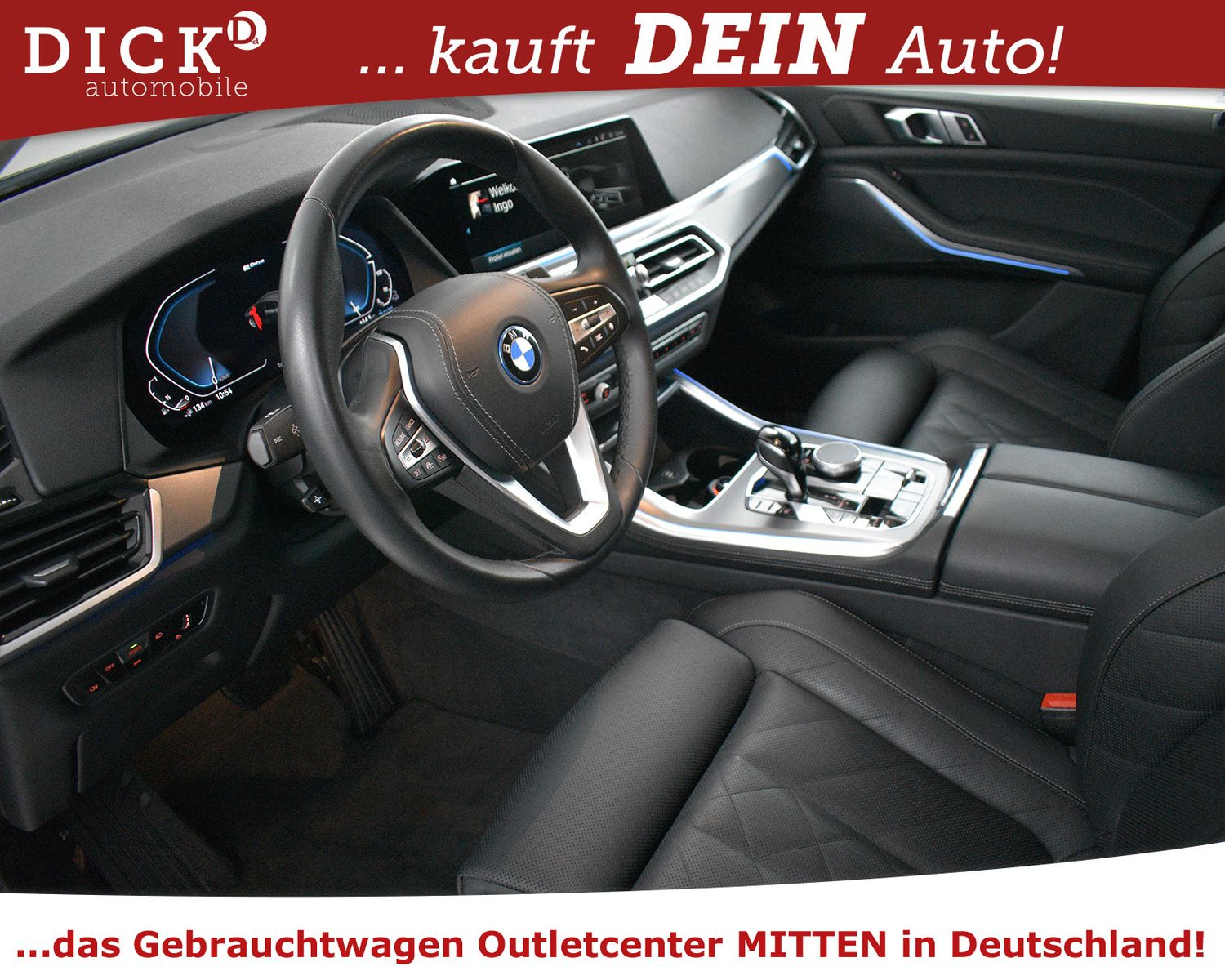 BMW X5 xDr 45e Sport LEDER+LUFT+MEMO+VIRTU+PROF+ACC+ - Image 12