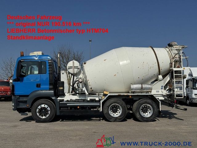 MAN TGS 26.400 6x4 Liebherr HTM704 7m³ NUR 190 TKM