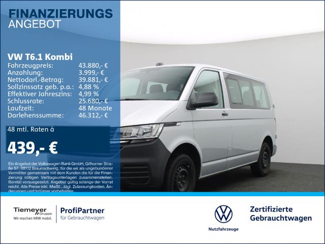 Volkswagen T6.1 Kombi DSG 9-SITZE ALLWETTER KLIMA