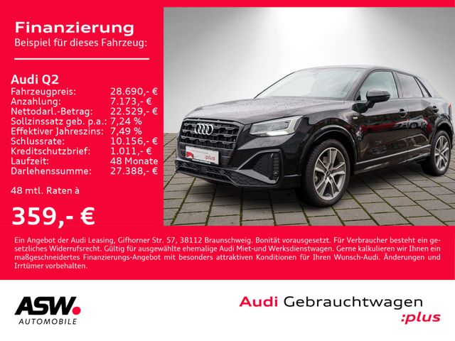 Audi Q2 S line 35TDI S tronic GRA LED SHZ