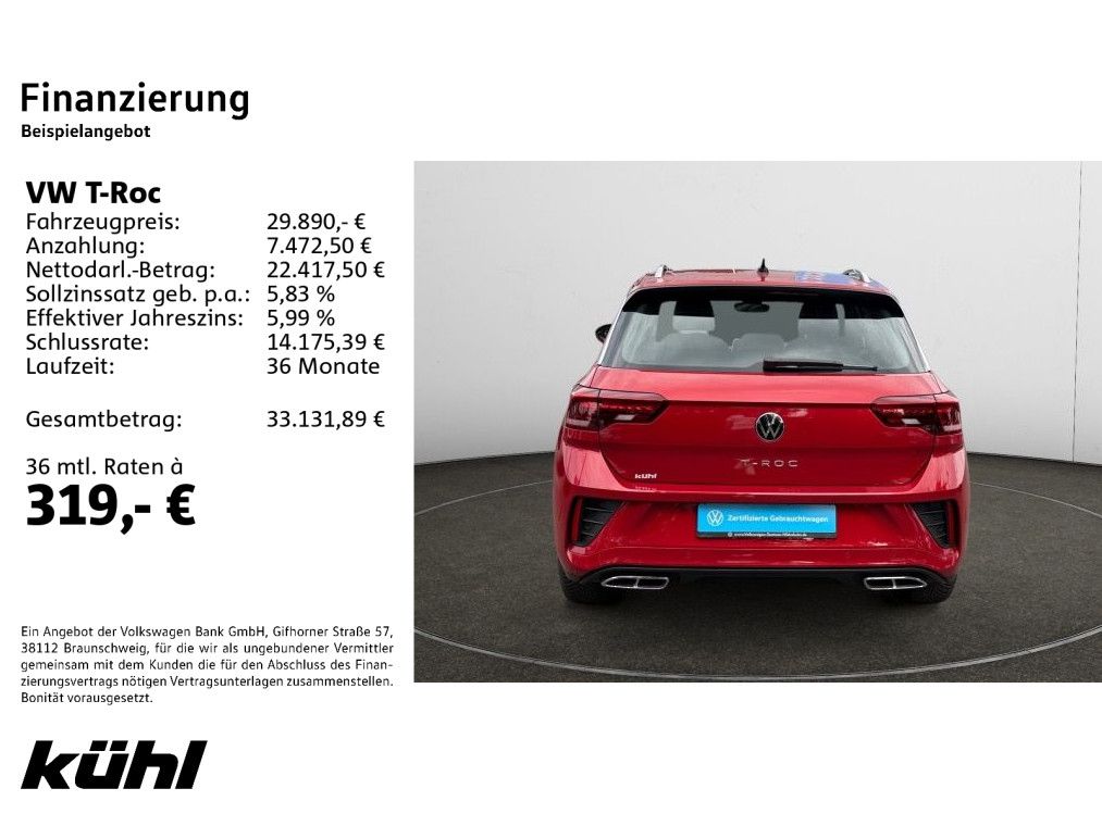 Volkswagen T-Roc 1.5 TSI DSG R-Line Navi Climatronic foto 2
