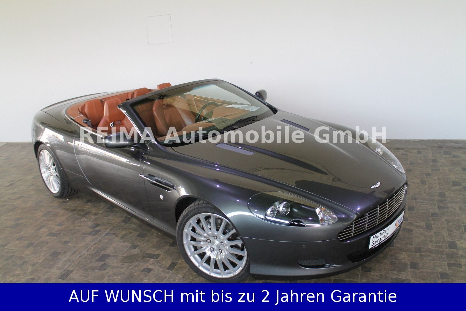 Fahrzeugabbildung Aston Martin DB9 Volante 5.9 i V12 Cabrio, Deut. Auslieferung