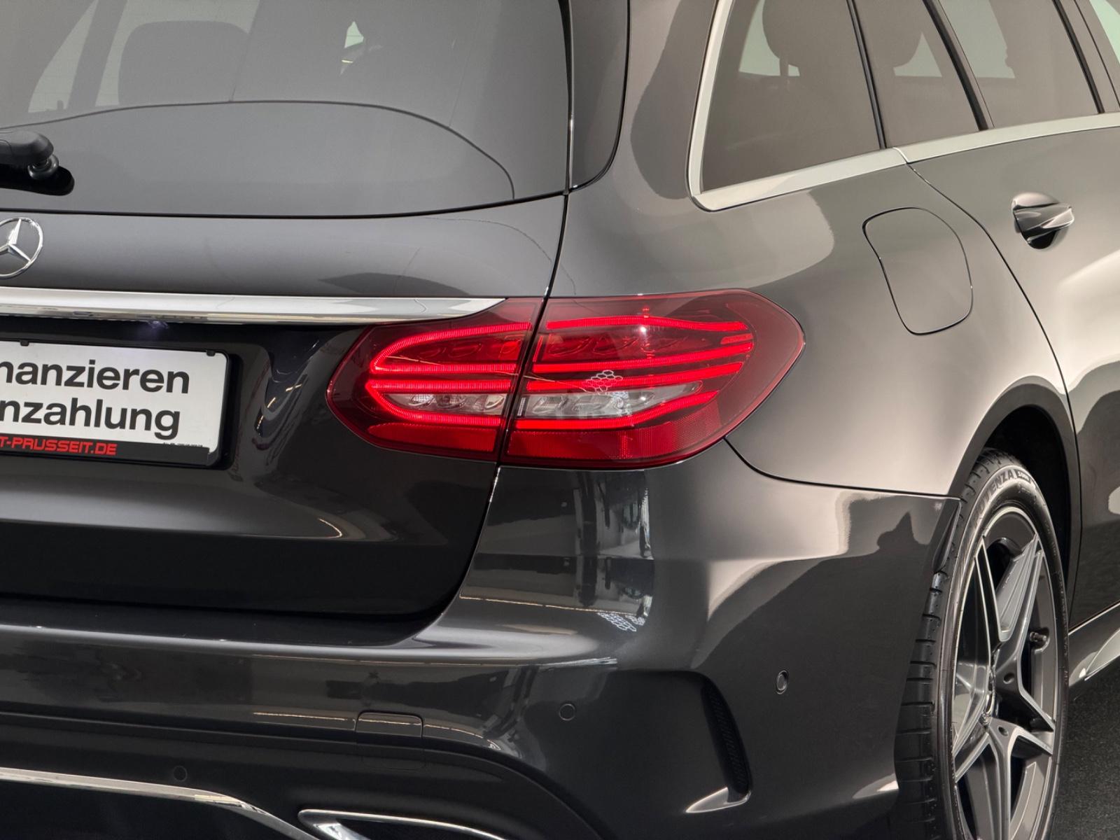 Mercedes-Benz C-Class T-Modell*AMG LINE*LED-R.KAM-TOT.W-SHZ-18", миниатюра 11
