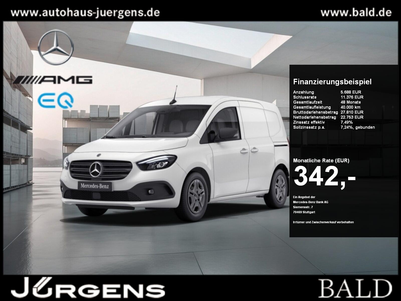 Mercedes-Benz CITAN 112 Kasten/Standard/LED/Navi/Klima/Kamera