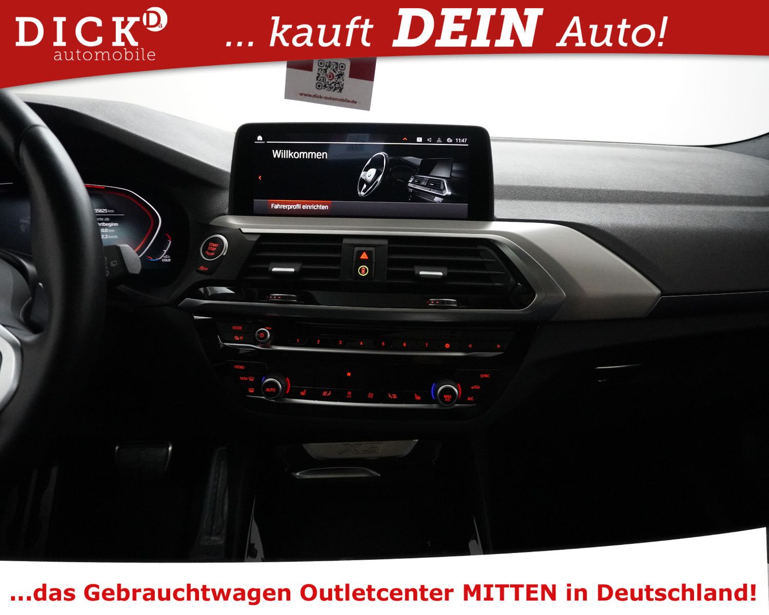 Fahrzeugabbildung BMW X3 xD 30d M Sport SHADO+PANO+STDHZ+VIRTU+KAM+H&K