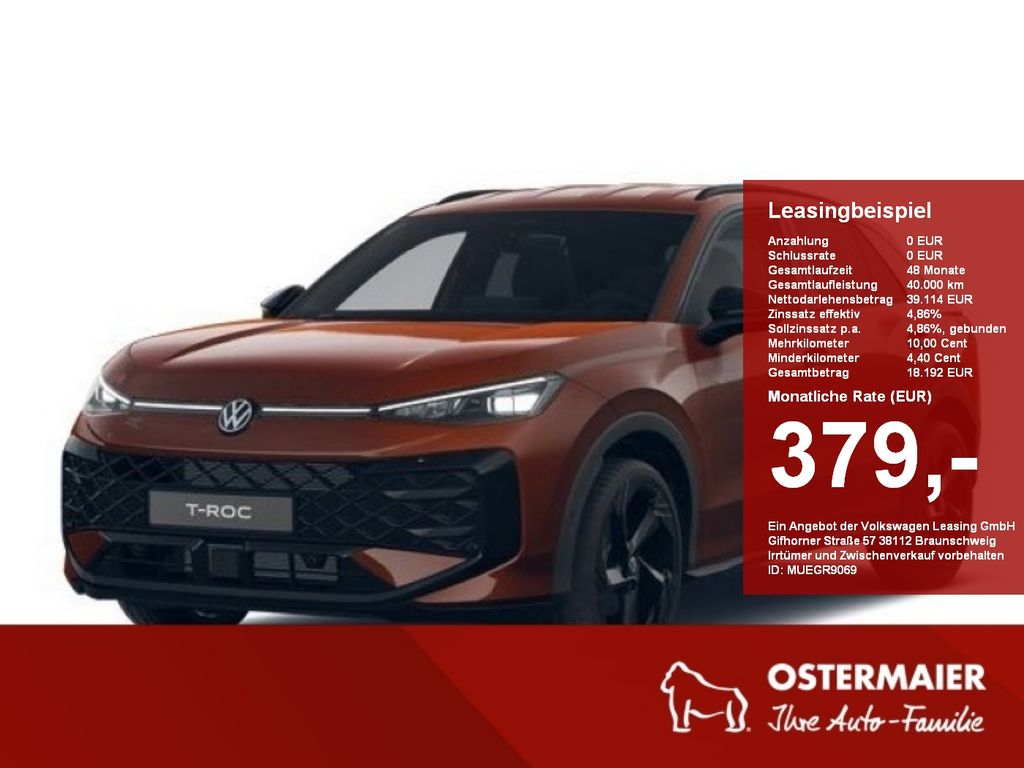 T-Roc NEU R-Line 1.5eTSI 150PS DSG IQ.LIGHT,NAVI
