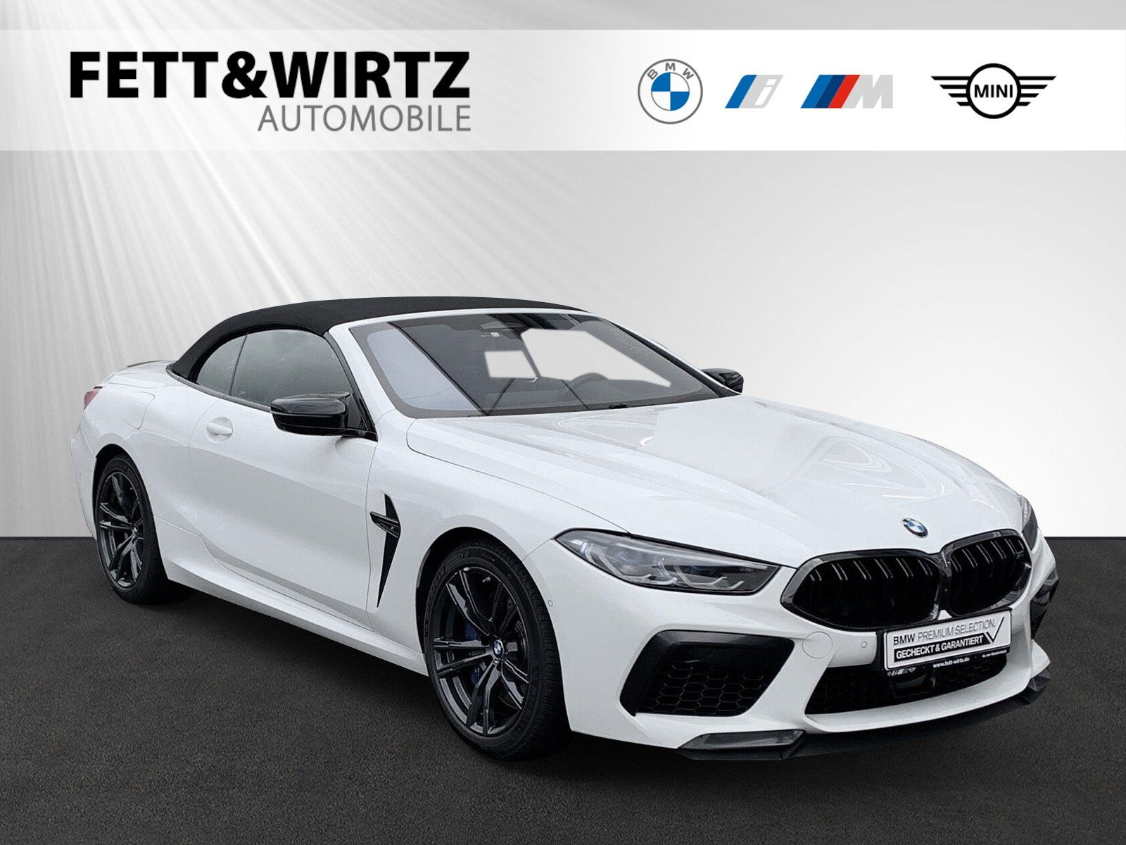 BMW M8 Cabrio Competition Lr.1.069,-br.o.Anz.48Mon/5