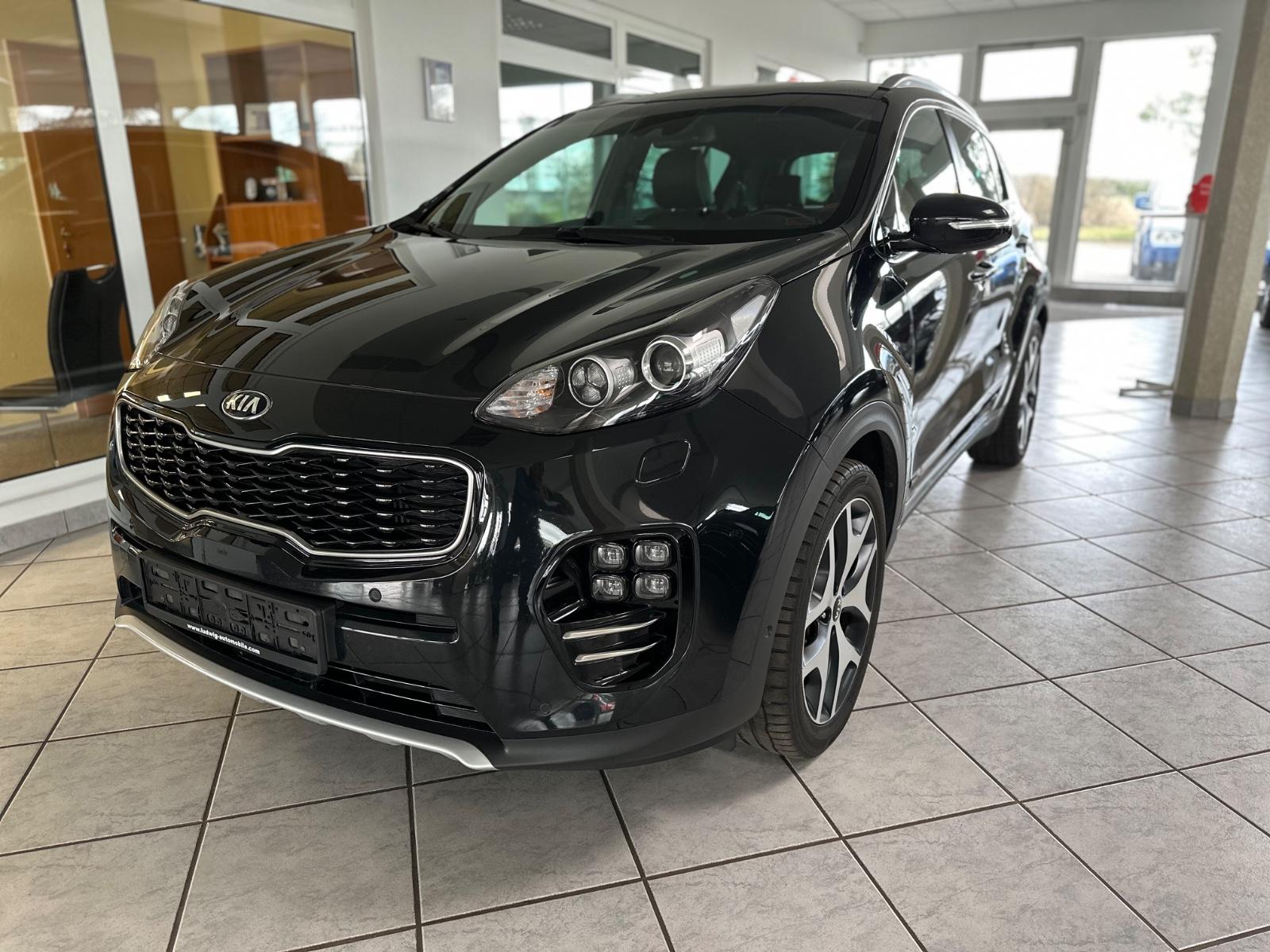 Kia Sportage GT-Line 4WD 1.Hand Scheckheft AZV LED