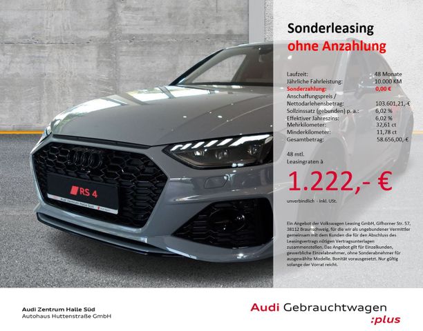 Audi RS4 Avant qu PANO HuD 290KM/H AHK