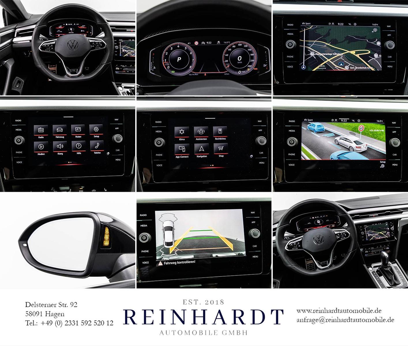 Volkswagen Arteon LIMOUSINE 2.0TSi R LINE 4M IQ-L/ACC/PANO, миниатюра 21