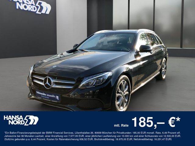 Mercedes-Benz C 250 T AVANTGARDE LED NAVI HUD PANO 360° STANDH