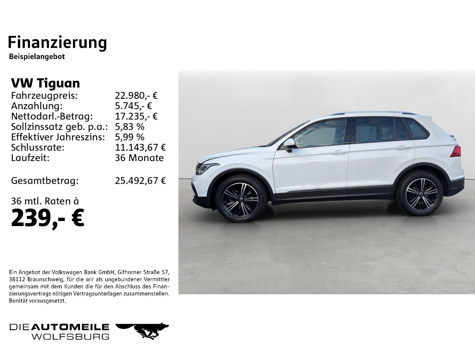 Volkswagen Tiguan 1.5 TSI DSG Active ACC Rückkam foto 2
