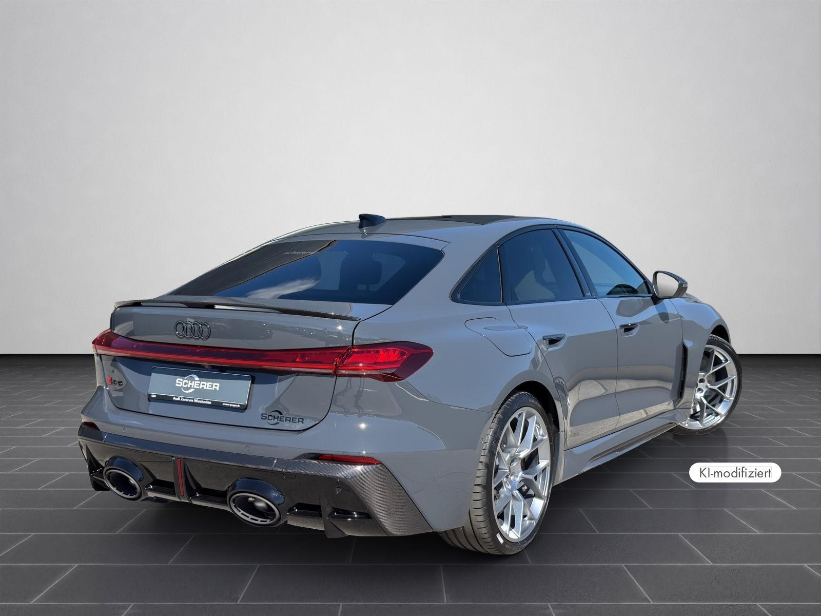 Audi RS5 Limousine Int.-Designpaket RS Diamantsilber  imagem 2
