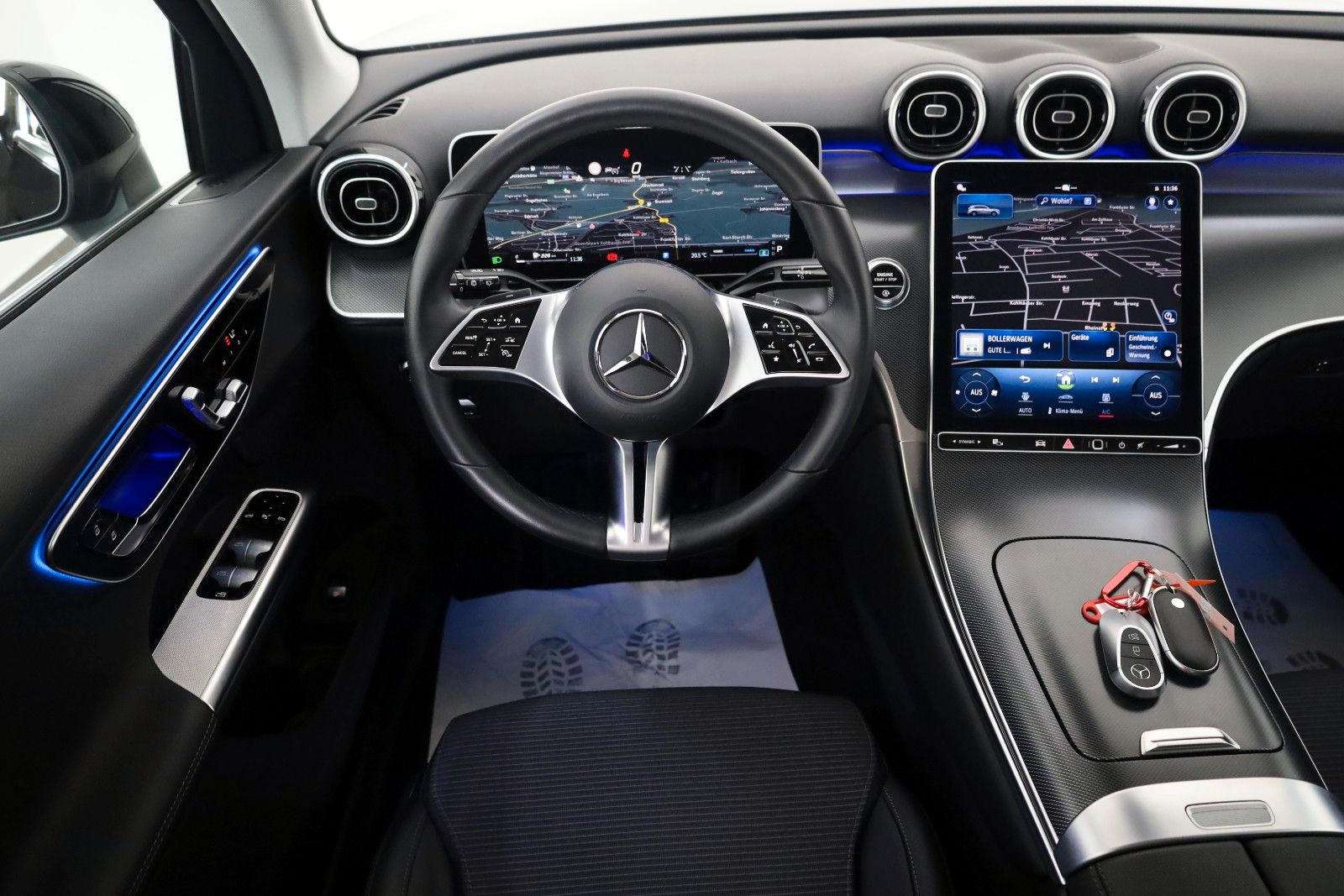 Fahrzeugabbildung Mercedes-Benz GLC 220 d 4Matic,T.Leder,Navi,LED,360Kamera+WR
