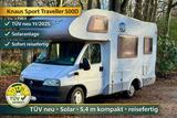 Fiat Knaus Sport Traveller 500D  TÜV neu, reisefertig - Fiat Tr