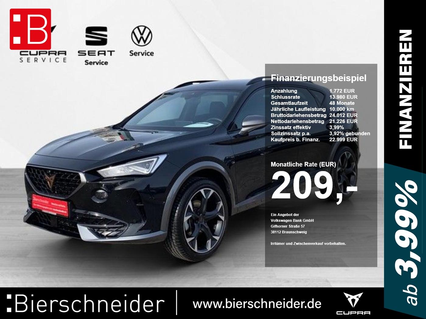 Cupra Formentor 1.5 TSI DSG 19 Zoll Fahrass. XL KAMERA